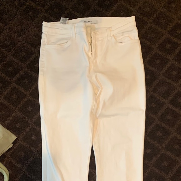 J brand white jeans - Picture 2 of 2